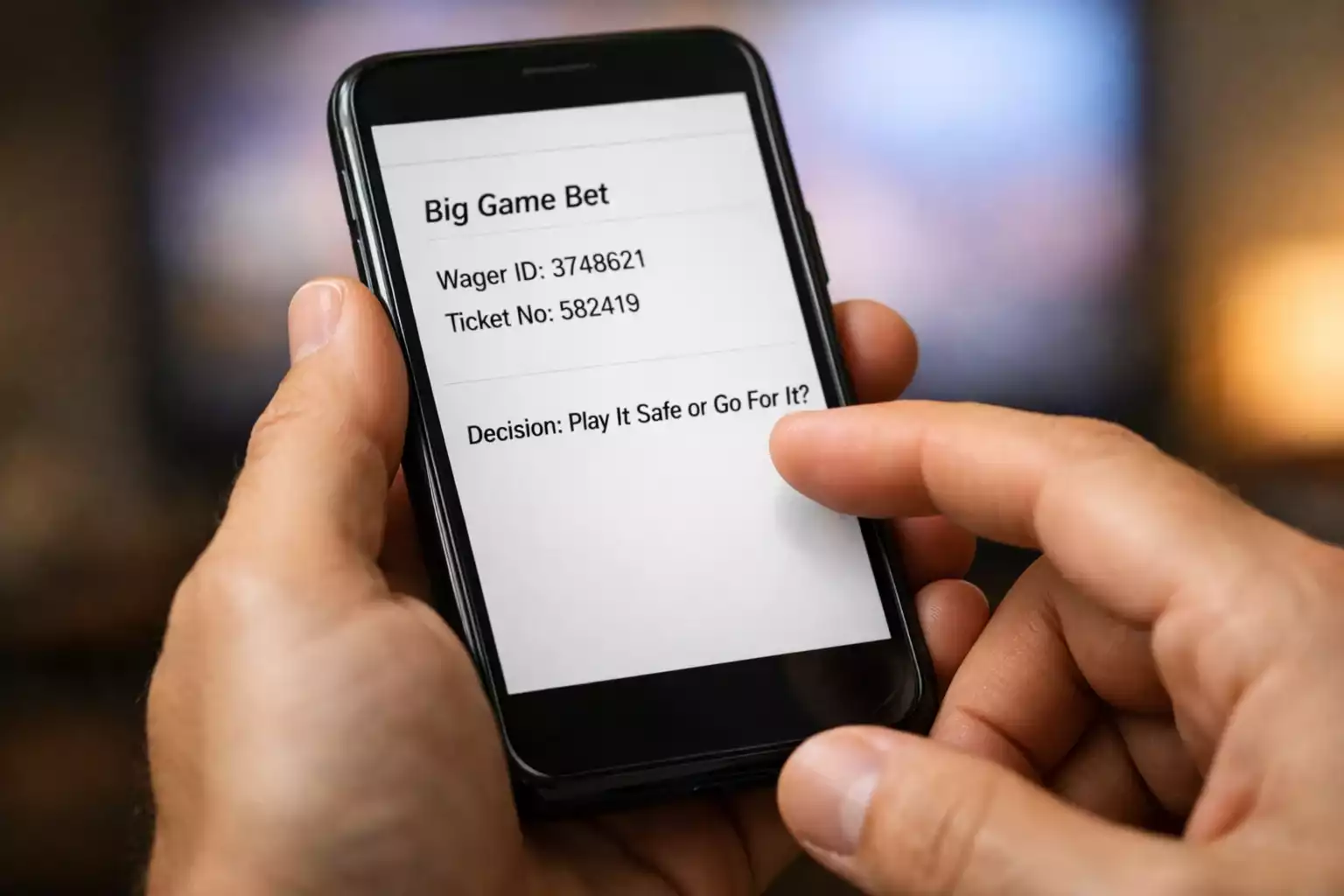 Interfaz de aplicación de apuestas mostrando opción de cash out