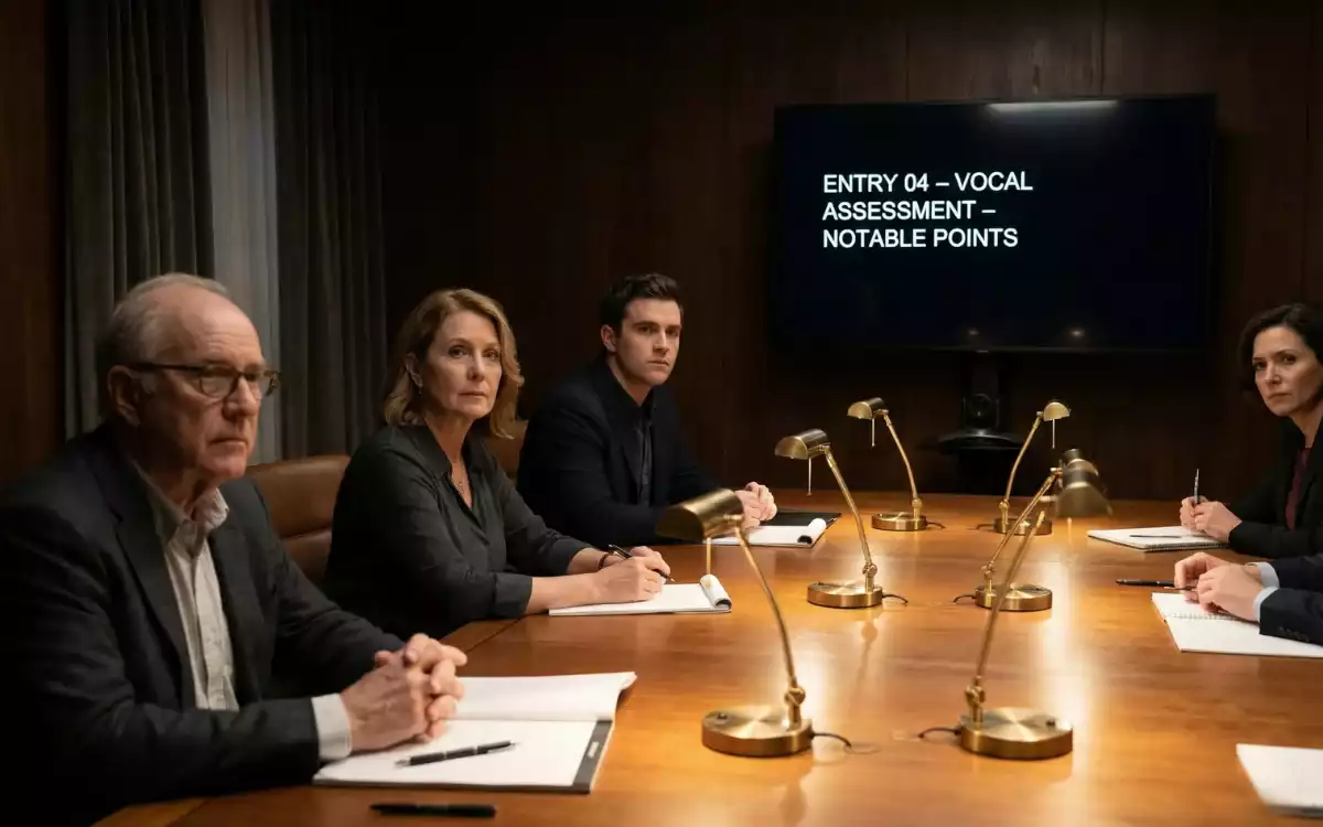 Jurado profesional de Eurovisión evaluando actuaciones