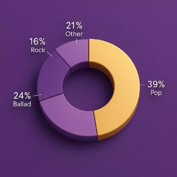 Winning genres distribution